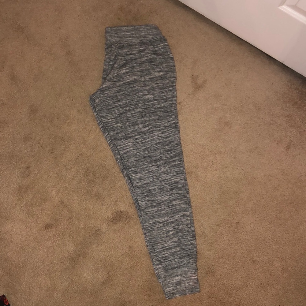 Grey drawstring joggers